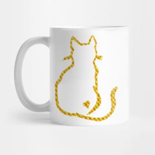 Golden Cat Mug